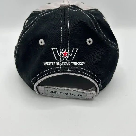 Boyer Trucks Gray & Black Baseball Cap Ford Western Star Sterling Cotton - Picture 4 of 8